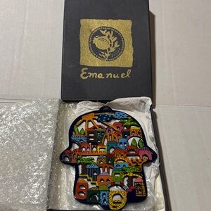 Multicolor Hamsa Wall Decor